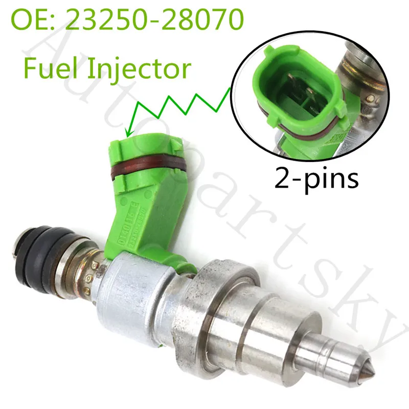 Оригинальный Топливный инжектор для Toyota 1AZ FSE D4 AVENSIS RAV 4 NOAH 2 0 RAV4 Avensis 2325028070 23250 28070