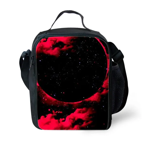 Thikin Galaxy шаблон сумки для ланча Сумка для подростков termica мальчиков Модный портативный кулер мультфильм сумка с узором сумка для пикника - Color: ALP973G