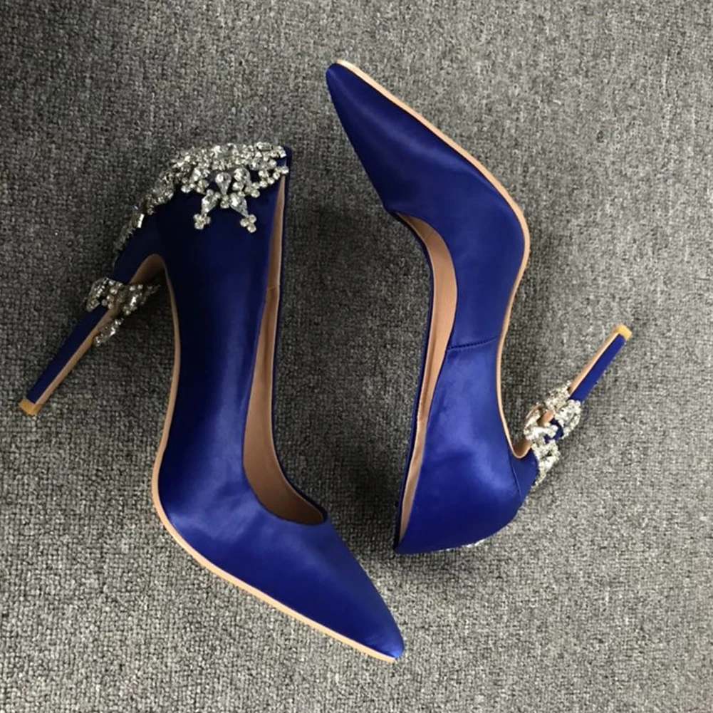 Doratasia/ г. дизайн,, вечерние туфли с острым носком размера плюс 47, свадебные женские туфли на высоких каблуках, слипоны, обувь на высоком каблуке, женские туфли-лодочки