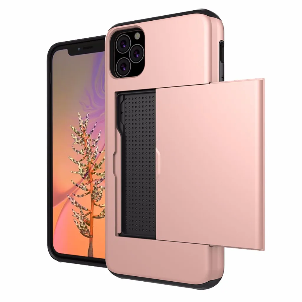 Чехол-Кошелек со слотом для карт для iPhone 11 чехол для iPhone 11 Pro 11 Pro Max кредитный держатель для карт чехол для телефона защитный чехол 19Sep