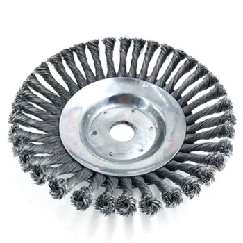 

6/8 Inch Grass Trimmer Lawn Mower Head Steel Wire Trimming Head Rusting Brush Cutter Mower Wire Weeding Head for Lawn Mower