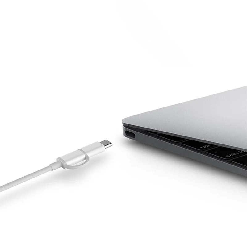 ZMI 2 в 1 Micro usb type-C кабель для быстрой синхронизации и быстрой зарядки данных type C кабели для зарядки для huawei samsung LG