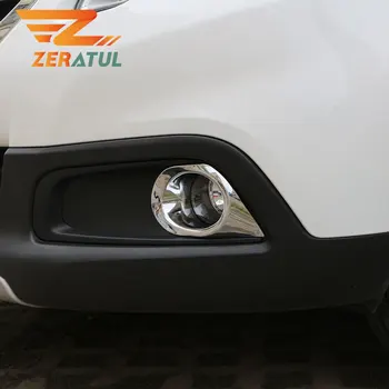 

Zeratul 2Pcs/Set Car Styling for Peugeot 2008 2014-2019 Chrome Front Left Right Fog Light Lamp Frame Cover Trim Decoration
