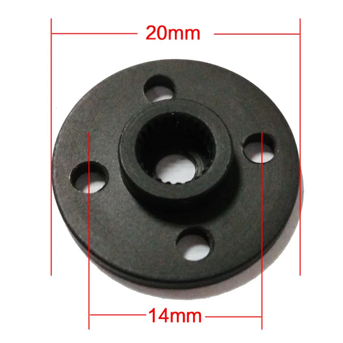 25T金属舵盘 标准舵机云台支架MG995 MG996R标配 机械手臂配件DIY2