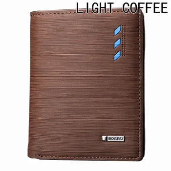 

New Arrival Male Purse Short Men Wallets Wallet Men PU Leather Card Holder Wallet New Wallet Coin Bag Fashion Man Zipper