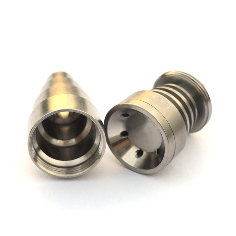 Titanium Dab Nail - Universal 6 in 1 Dish Plate Dab Rig Nail Free Shipping