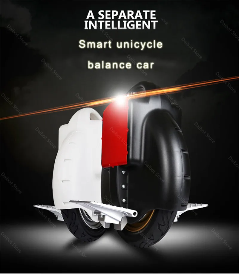 Daibot Electric Unicycle Scooter Adults One Wheel Self Balancing Scooters 350W 60V 14 Inch Monowheel Electric Skateboard (4)
