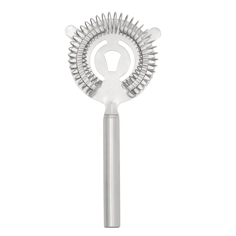 Perfect Bar Accessories Steel Bar Metal Cocktail strainer with handle