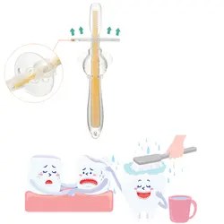 2020 Soft Toothbrush With Silicone  Baby Spoon Children's Products Kitchen For Feeding Baby Things Feeding For Newborns Things