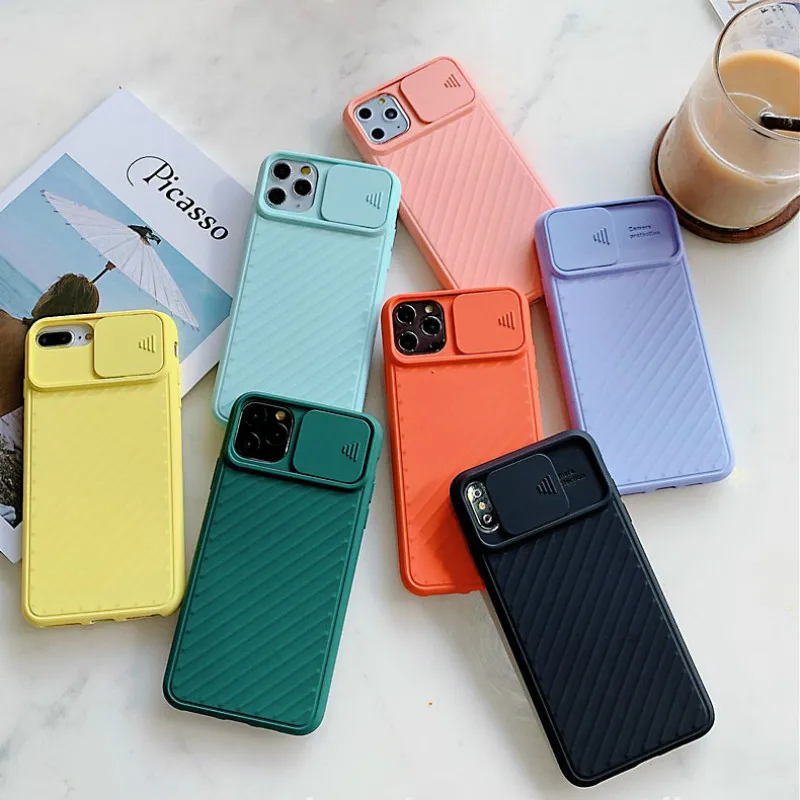 Модный нажимной объектив задней камеры для iPhone 11 Pro XS MAX 360 силиконовый чехол 6S 7plus