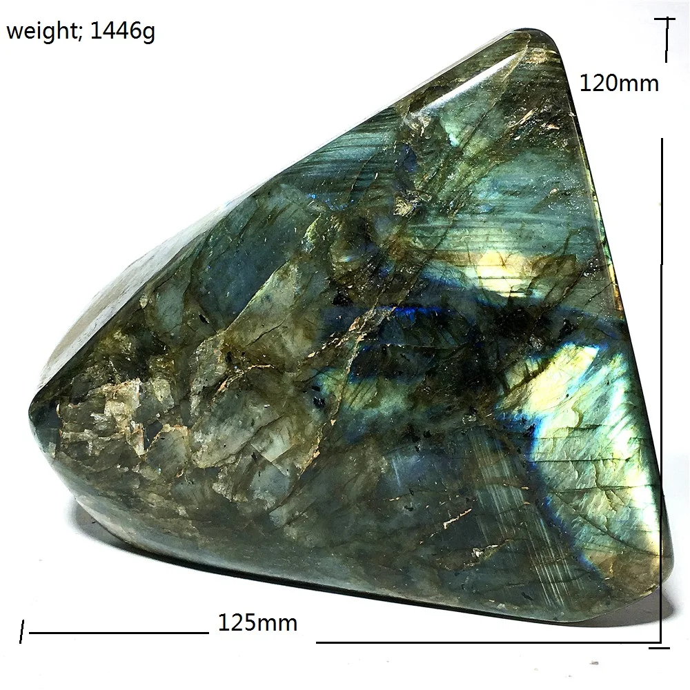 Натуральный кристалл кварца slics натуральный Лабрадорит декоративные хрустальные камни и кристаллы - Цвет: 33