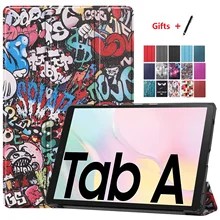 

Tab Case For Galaxy Tab A7 10.4 2020 Case (SM-T500/T505) Smart Magnetic Auto Sleep/Wake Up Funda Tablet Cover Stand with Pen