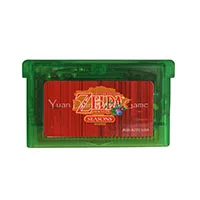 Clear green shell 32 бит видео игровая консоль карты из игры «Легенда о Zeld Oracle времен года Английская литература США Версия - Цвет: Clear green shell