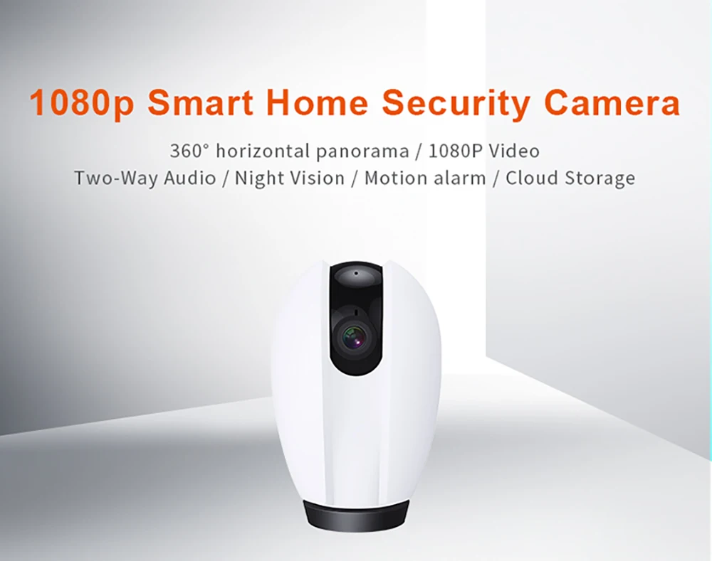 Tenda IP камера Wifi 360 градусов полный обзор 1080P Беспроводная сетевая камера безопасности 1MP 128G ICR пульт дистанционного управления камера монитор