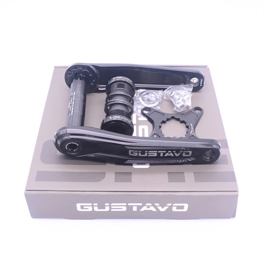GUSTAVO MTB GXP до 104BCD велосипедный Кривошип горный велосипедный Кривошип 170/175 мм