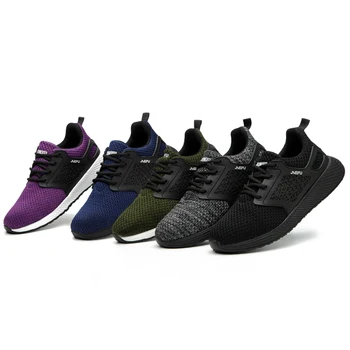 

New Indestructible Ryder Shoes Lightweight Safety Shoes Unisex Steel Toe Cap Breathable Men Women Protective Work Trainer Shoes