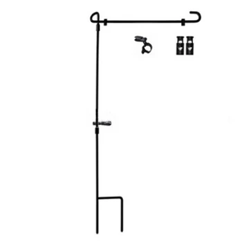 

Vertical Garden Flag Stand Frame Durable Stainless Steel Weather-Proof Premium Flag Hanging Holder Home Gardening Decor