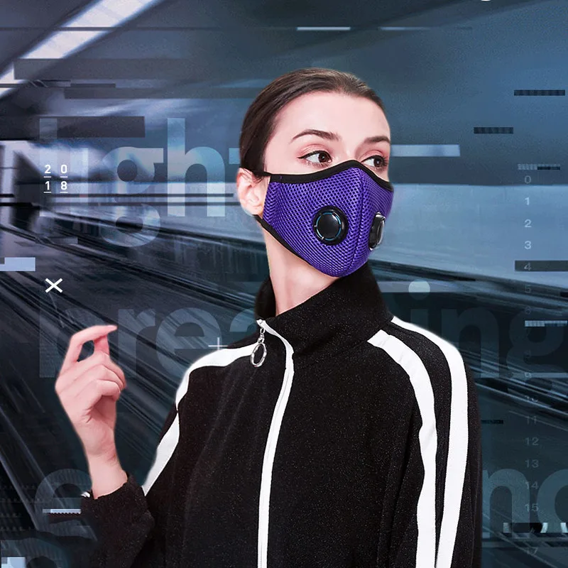 Пыленепроницаемые дышащие маски против тумана PM2.5 морозостойкий теплый фильтр дыхательный клапан осень зима удобные для кожи мужские