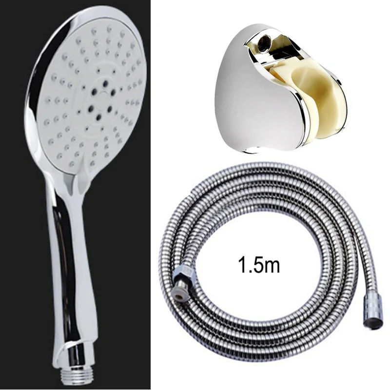 Насадка для душа под давлением s набор ручная Гибкая Съемная Лейка аксессуары