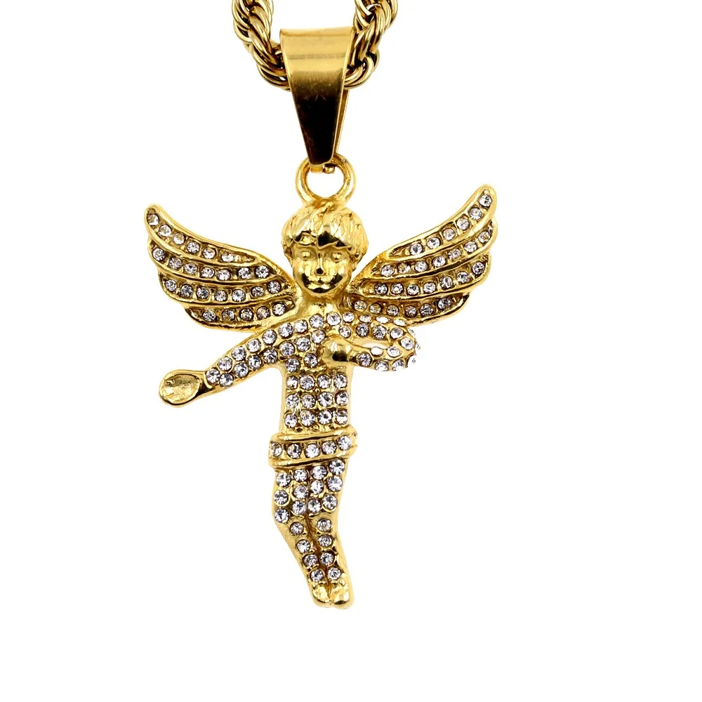 Angel Necklace Religious for Women Men 