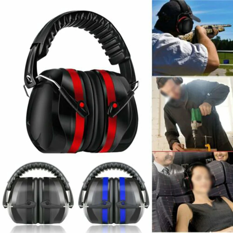 

Ear Plugs Tactical Hunting Folding Ear Defenders Protectors Head-Mounted Noise-Proof Soundproofing Earmuff Hearing Shooting Tool