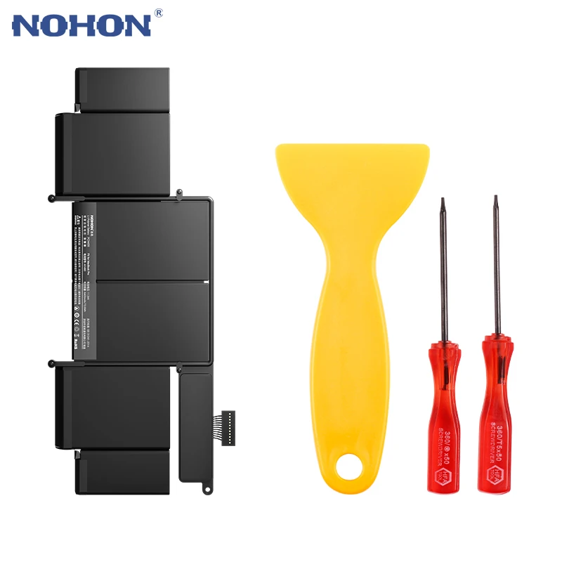 NOHON ноутбук A1493 батарея для Apple MacBook Pro retina 1" A1502 Late 2013 Mid ME864 ME865 11,34 V 6400mAh Бесплатные инструменты