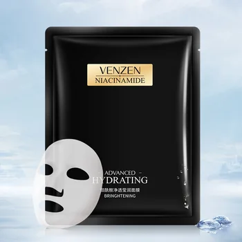 

10Pcs niacinamide Beautiful skin face mask allantoin essence facial mask tighten skin Oil-control skin care