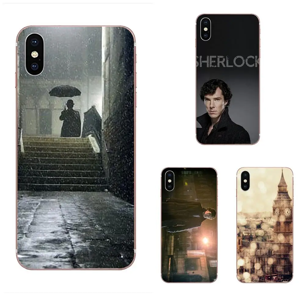 

Soft TPU Cases Covers For Xiaomi Redmi Mi 4 7A 9T K20 CC9 CC9e Note 7 9 Y3 SE Pro Prime Go Play Sherlock New Years In The Rain