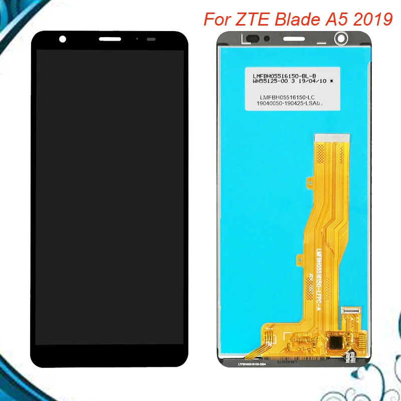 

5.45inch For ZTE Blade A5 2019 LCD Display+Touch Screen Digitizer Assembly For ZTE A5 2019 LCD Screen Spare Parts