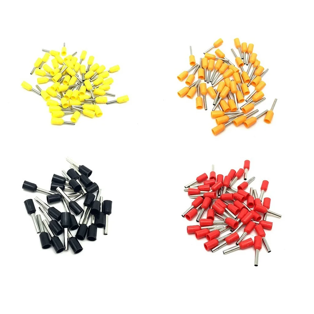 plate conscience widower 100pcs/lot E0508 E0510 E7508 E7510 Insulated Cord End Terminal Cable Size  0.5~0.75mm2 Electrical Wire Connector - Terminals - AliExpress