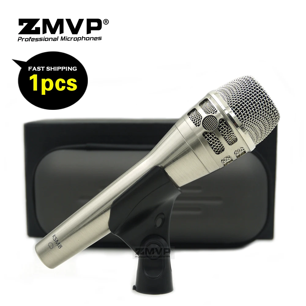 Grade A Special Edition KSM8N Professional Live Vocals Dynamic Wired Microphone KSM8 Handheld Mic For Karaoke Studio Recording 