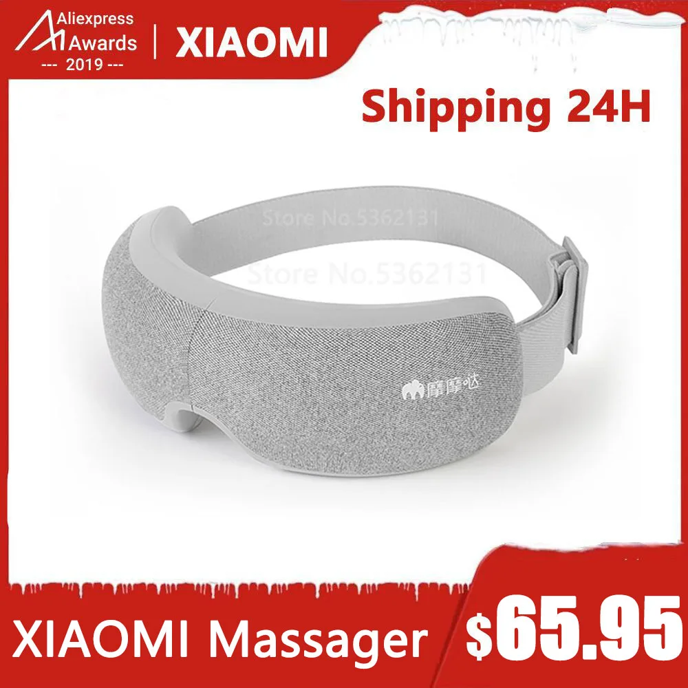  Xiaomi Mijia Eye Massager Foldable Vibration Smart Rolling Massage Hot Heating Therapy USB Recharge