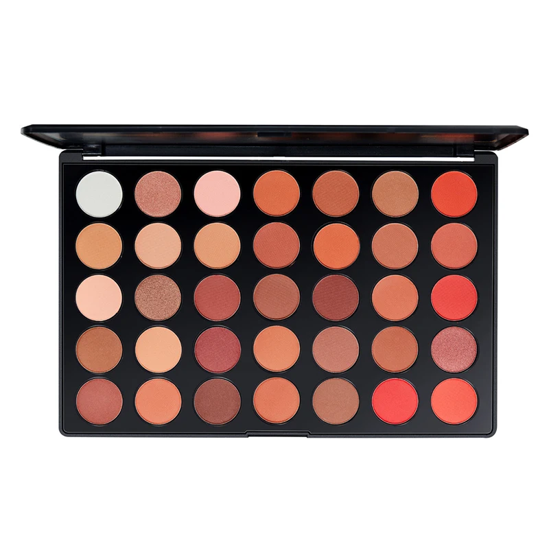 

35 colors pearl matte eyeshadow warm color earth color long lasting eye shadow palette for professional,beginners makeup