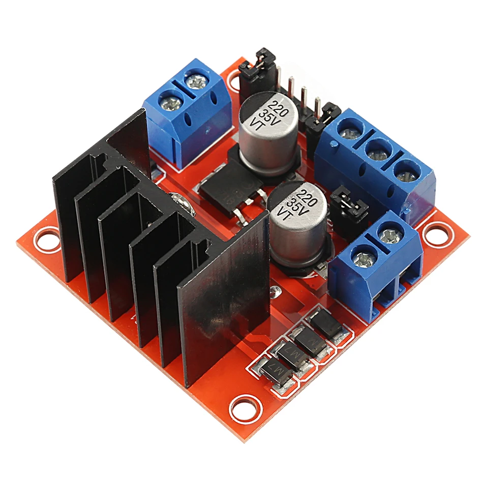 Умная электроника L298N шаговый драйвер постоянного тока Щит Плата расширения для arduino DIY Автомобильный робот