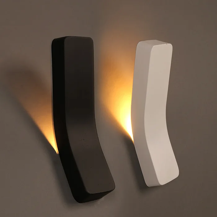 

Modern Concise Led Personality Originality Power Wall Lamp Hallway Corridor Aisle Lamp Bedroom Bedside Geometry Wall Lamp