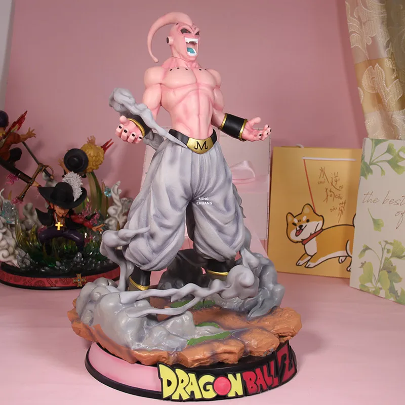 1" аниме Dragon Ball Z статуя Majin Buu бюст злодей полная длина портретное моделирование Искусство ремесло ПВХ фигурка игрушка 46 см V935