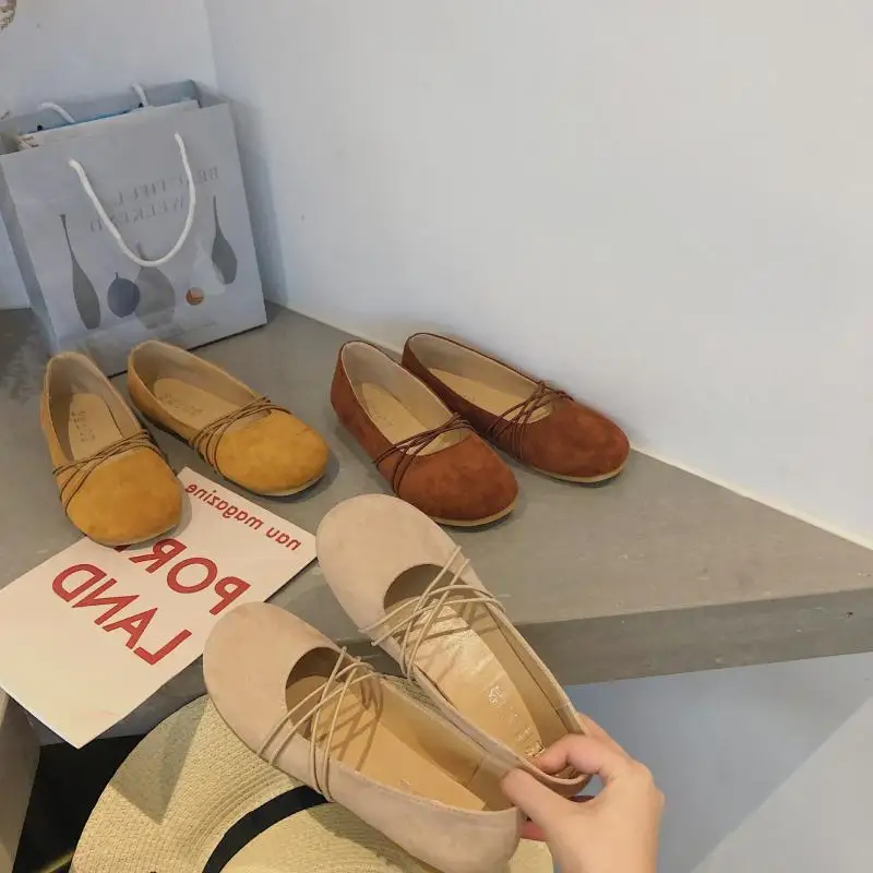 

Gentle Jane New Style Mary Low-Cut Grandma Shoes 2019 Retro Loafers Summer Fairy Shoes Students Flat Keel Thin Shoes