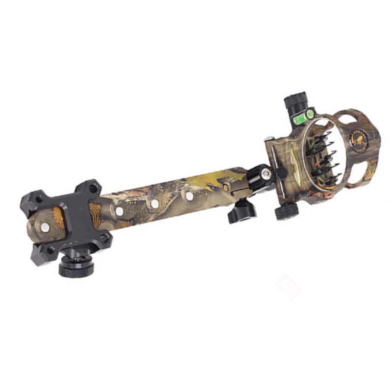 

1 Pcs Camouflage Archery Extension Rod Compound Bow Sight Micro Adjustable 6 Inch Extension Rod New Hot