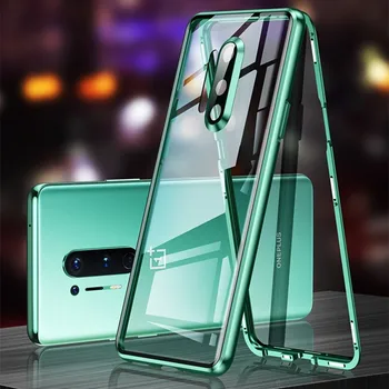 

Magnetic Case for Oneplus 8 Pro Case Front+back Tempered Glass Cover with Camera Protection Case for Oneplus 8 Oneplus8 Pro Case