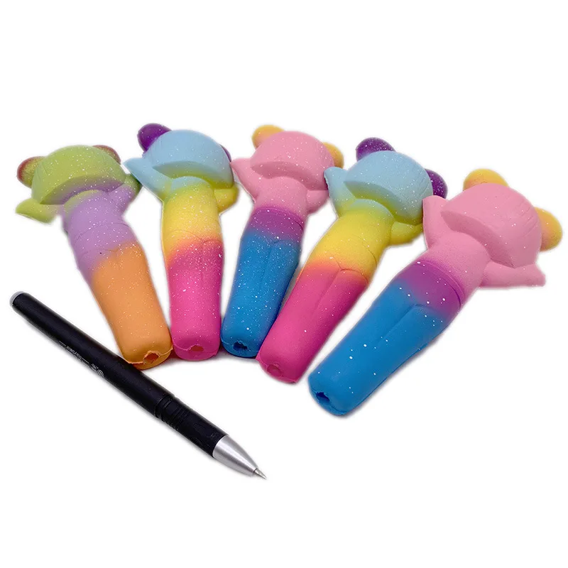 Ручка Memory Foam Pen мягкая ручка канцелярская ручка украшения Pu модель милый подарок