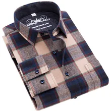 Высокое качество Мужская Повседневная рубашка Чистый хлопок для мужчин Camisa Повседневная облегающая фланелевая уличная брендовая красная клетчатая блузка большого размера 6xl