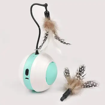 

1PC Automatic Teasing Cat Toy LED Infrared Electric Rotating Ball Plaything