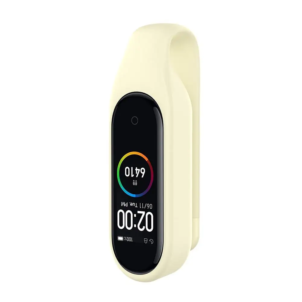 Silicone Clip Holder Clip Case Cover Anti-lost Protective Case Protective Shell Sport Hook Clip For Xiaomi Mi Band 4/3 Tracker