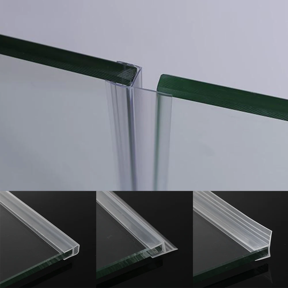 Length : 1M, Shape : H Powefer 1M 6-12mm F U h Shape Glass Door Sealing Strips Silicone Rubber Window Glass Seal Strip Bath Screen Door Weatherstrip Length : 1M, Shape : H Powefer 1M 6-12mm F U h Shape Glass Door Sealing Strips Silicone Rubber Window Glass Seal Strip Bath Screen Door Weatherstrip