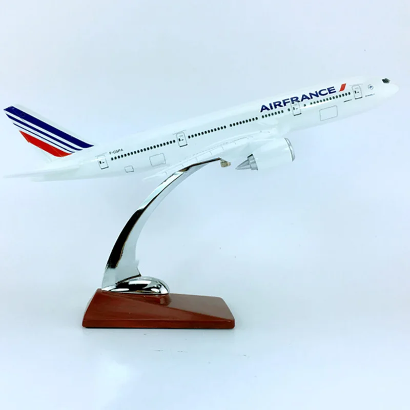 30 см авиасимулятор 1:200 Boeing B777-200 модель Air Франция Airline самолет W база пластиковый литой под давлением сплав самолет коллекционный