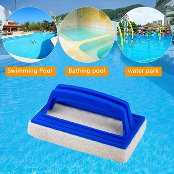 

Spa Tub Waterline Scrubber With Handle Swimming Pools Boats Bathroom Sponge Brush Scum Line Cleaning Brush