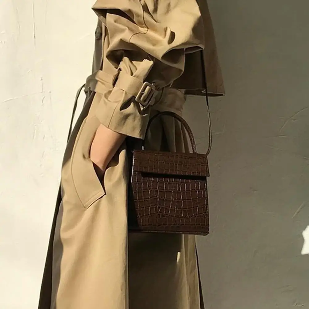 Новинка, женская сумка с крокодиловым узором, высокое качество, сумка через плечо, искусственная кожа, сумка через плечо для женщин,, Bolsa Feminina - Цвет: 10