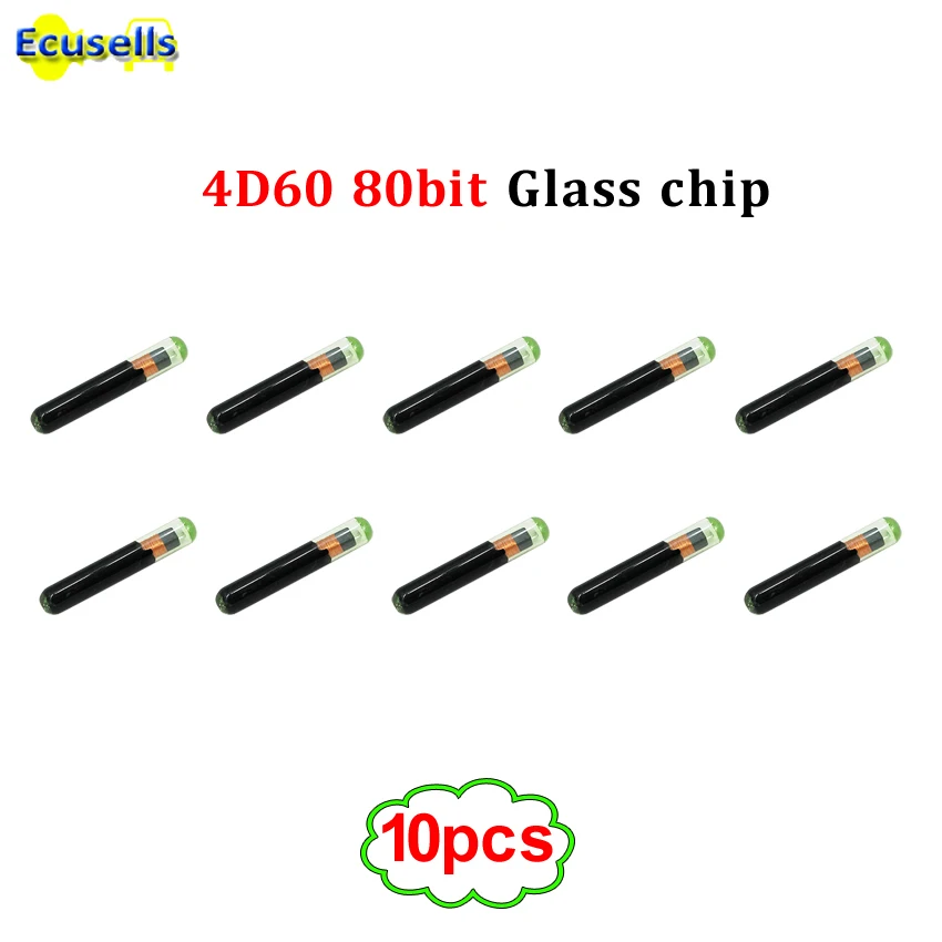 10 шт./партия хорошее качество послепродажный пустой 4D60 80Bit стекло авто транспондер чип для Ford Fiesta Focus Mondeo KA подключения и т. д