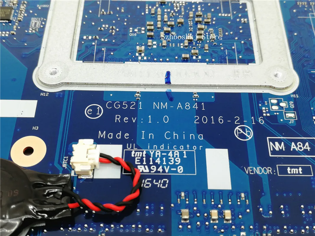 Материнская плата FRU 5B20L46292 для lenovo 110-15ACL, материнская плата для ноутбука CG521 NM-A841 с процессором AMD A4-7210, протестированная на