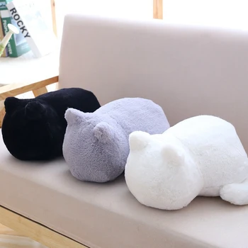 

Soft Cats Hugging Pillow Plush Kitten Kitty Stuffed Animals Pillow for Home Bedroom TP899